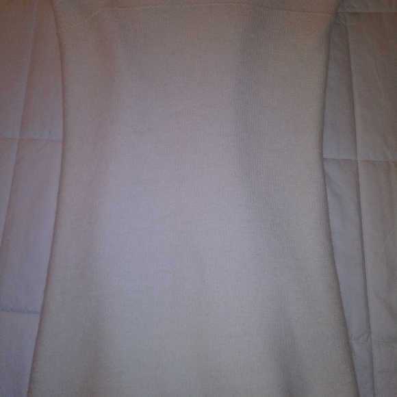 Layers By Lizden Womens Plus 1 Size Cream Color Sweater Wrap With Fringe - Picture 6 of 9